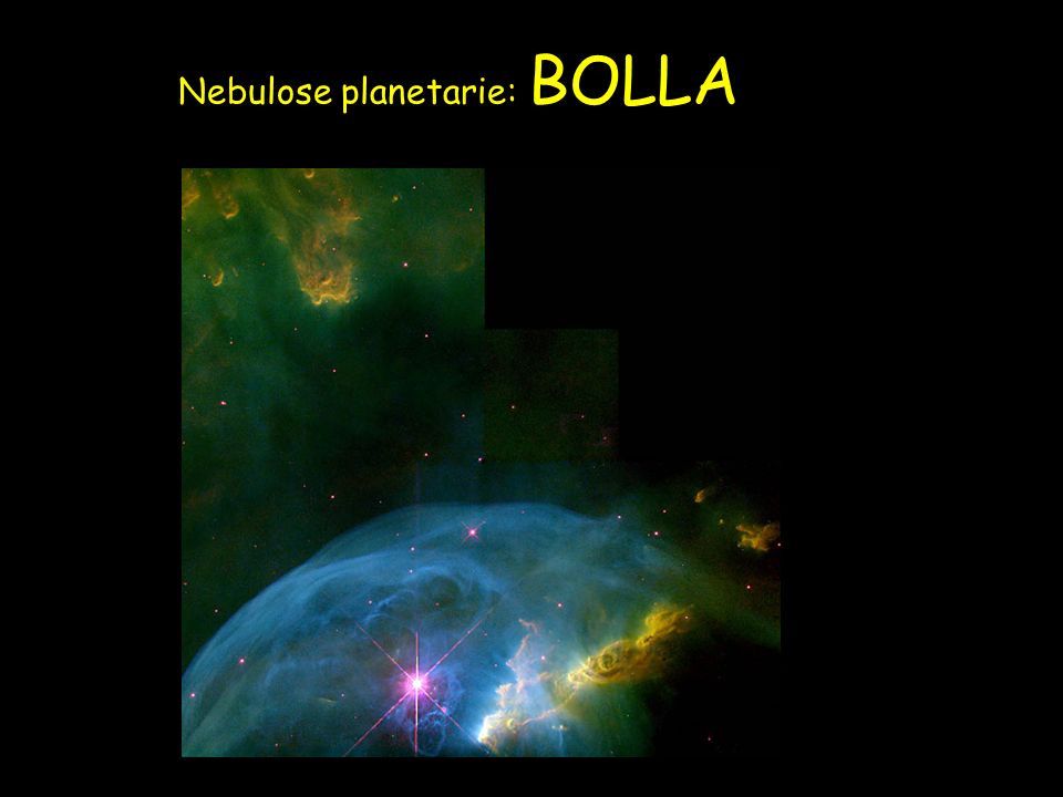Nebulose planetarie: BOLLA
