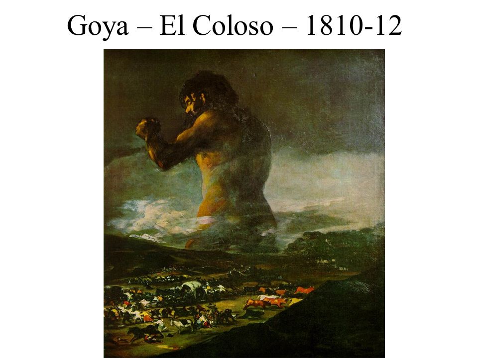 Goya – El Coloso –