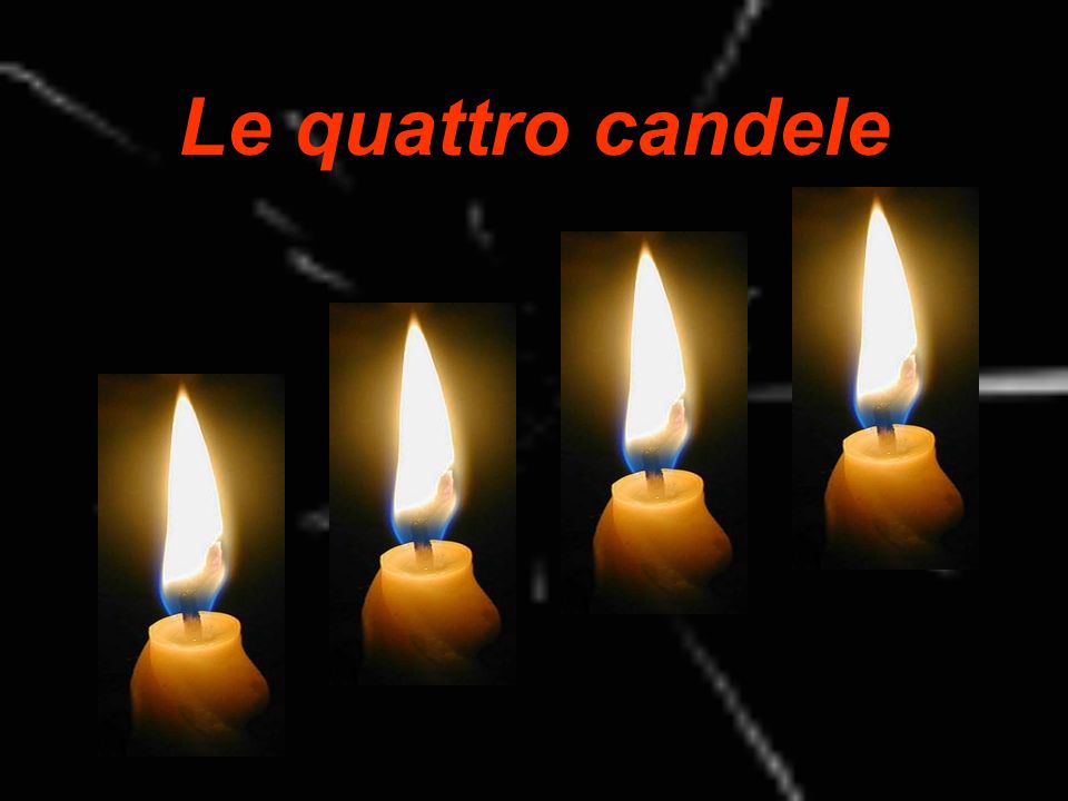 Le quattro candele