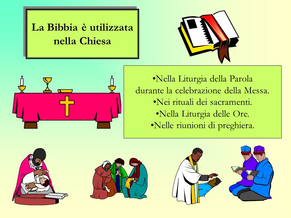La Bibbia è utilizzata nella Chiesa