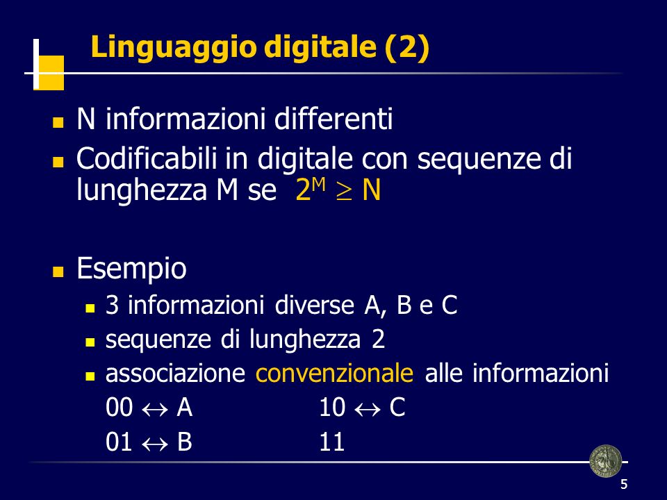 Linguaggio digitale (2)