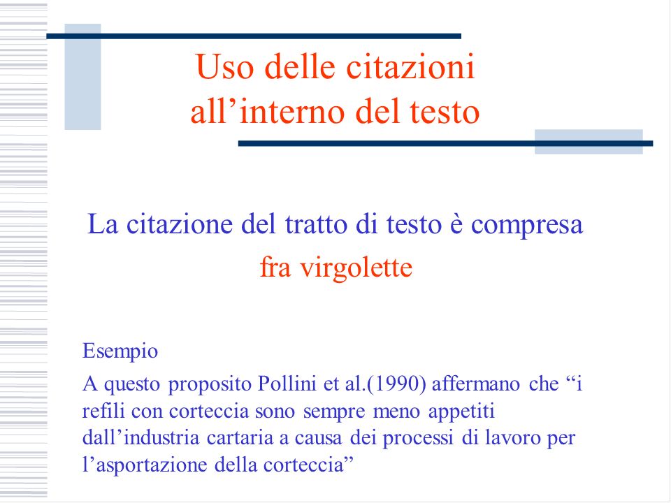 GUIDA ALLA STESURA DELLA BIBLIOGRAFIA - Ppt Scaricare