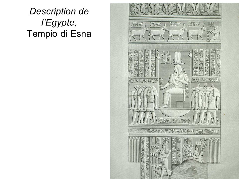 Description de l’Egypte, Tempio di Esna