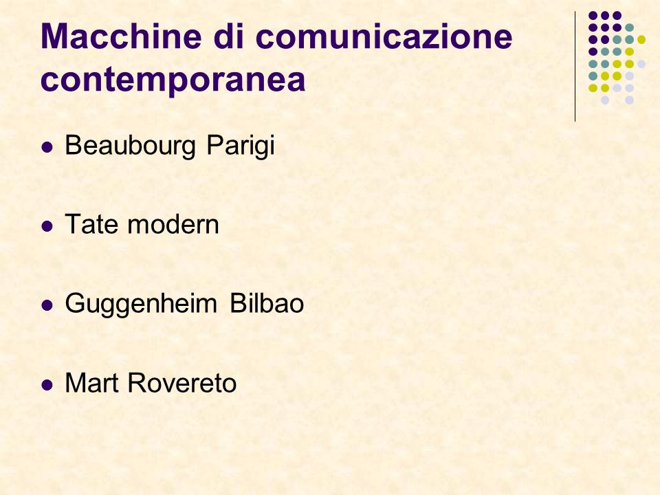 Macchine di comunicazione contemporanea