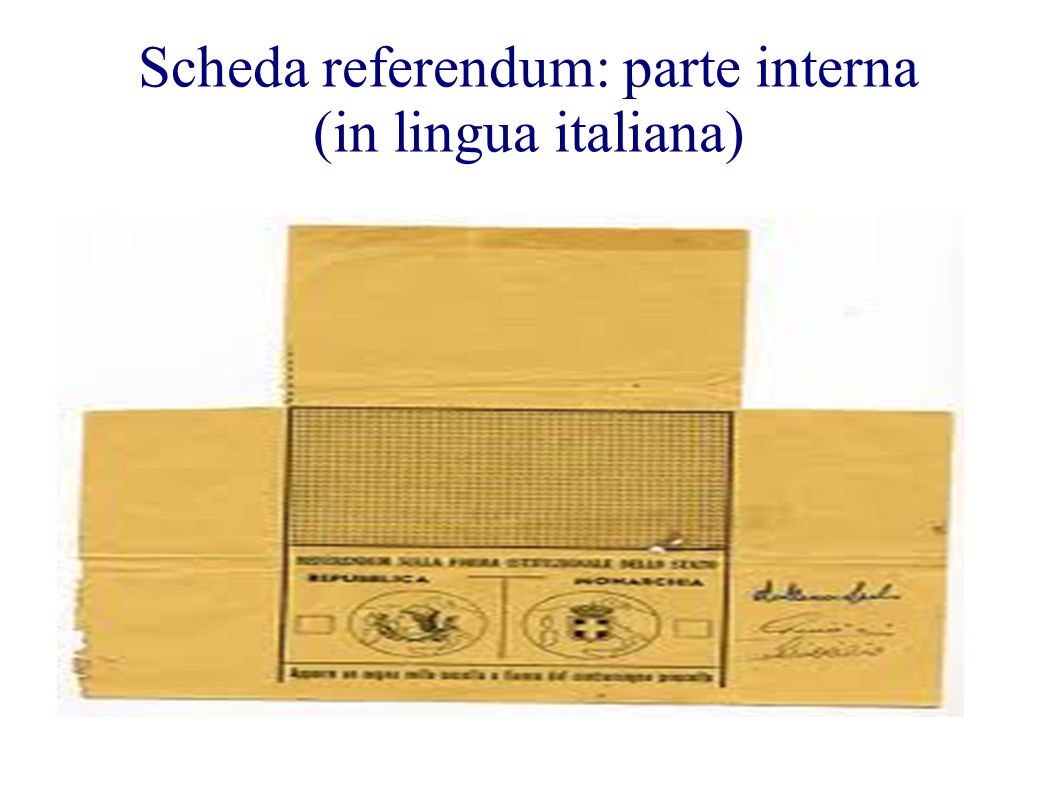 Scheda referendum: parte interna (in lingua italiana)