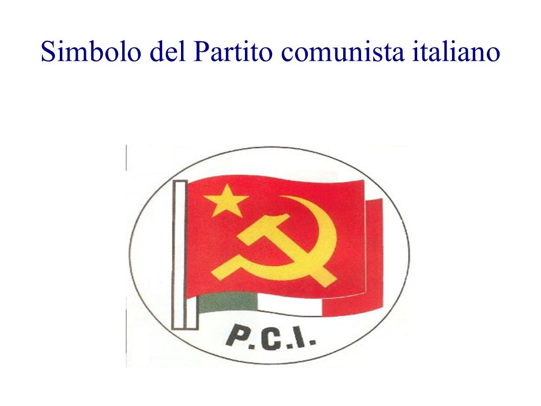 Simbolo del Partito comunista italiano