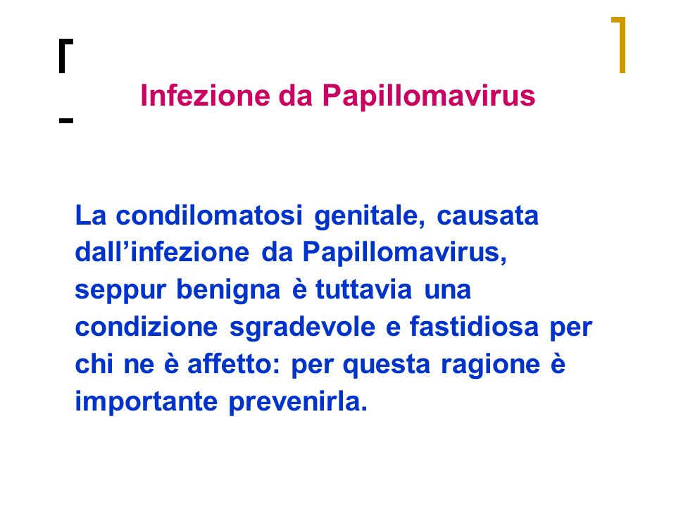 Infezione da Papillomavirus