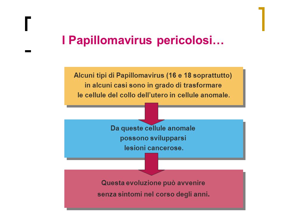I Papillomavirus pericolosi…