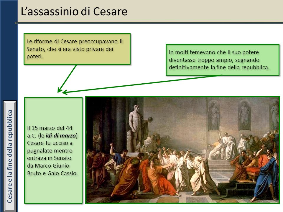 Cesare e la fine della repubblica