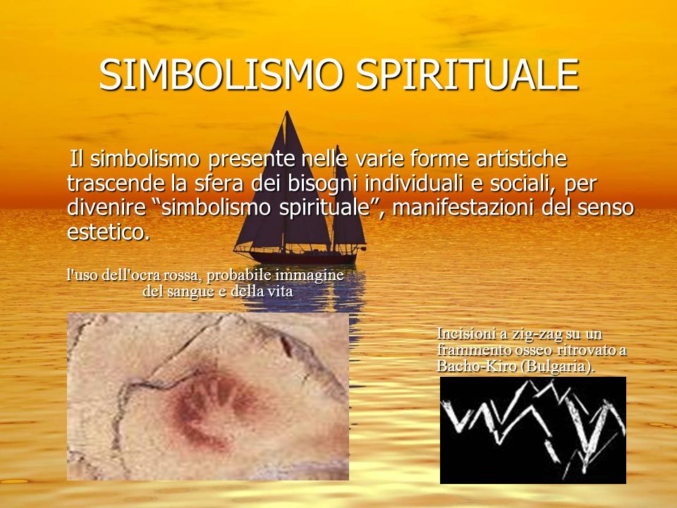 SIMBOLISMO SPIRITUALE