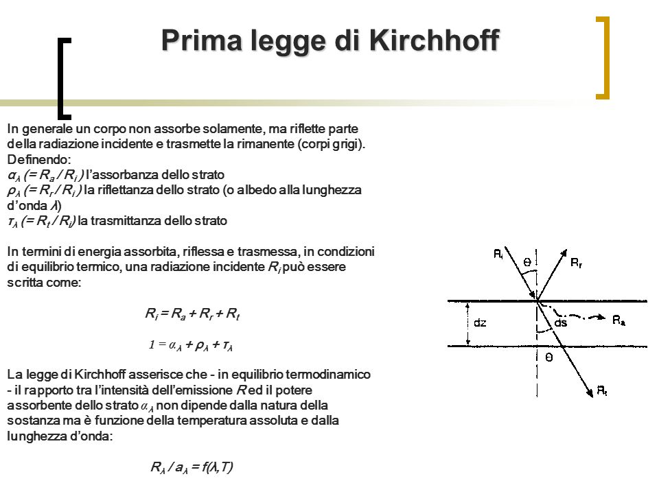 Prima legge di Kirchhoff