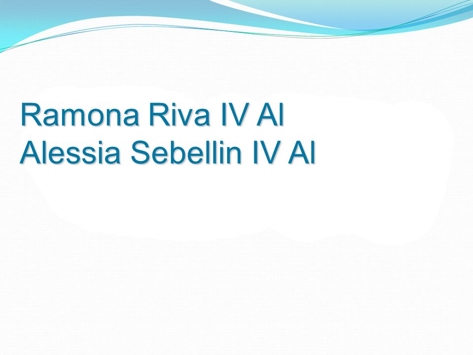 Ramona Riva IV Al Alessia Sebellin IV Al