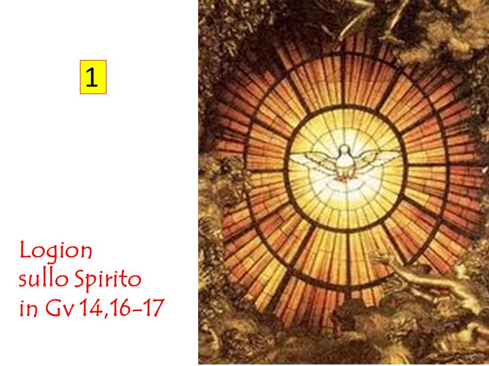 1 Logion sullo Spirito in Gv 14,16-17