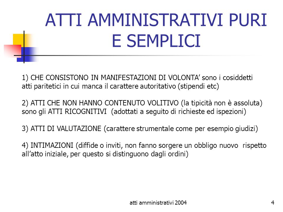 L Atto Amministrativo Ppt Scaricare