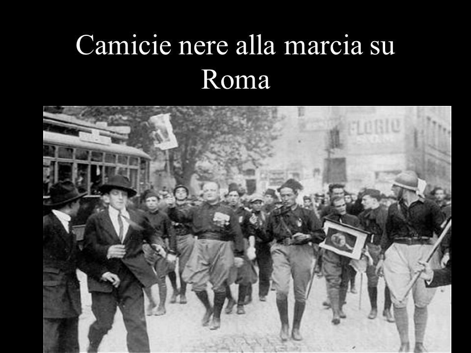 Camicie nere alla marcia su Roma