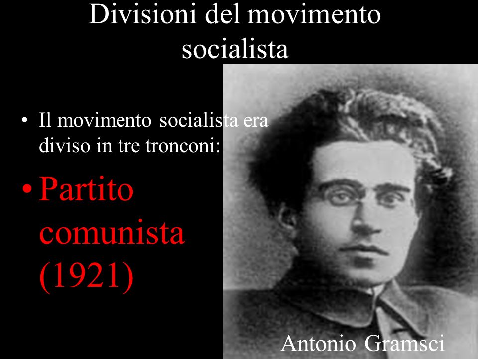 Divisioni del movimento socialista