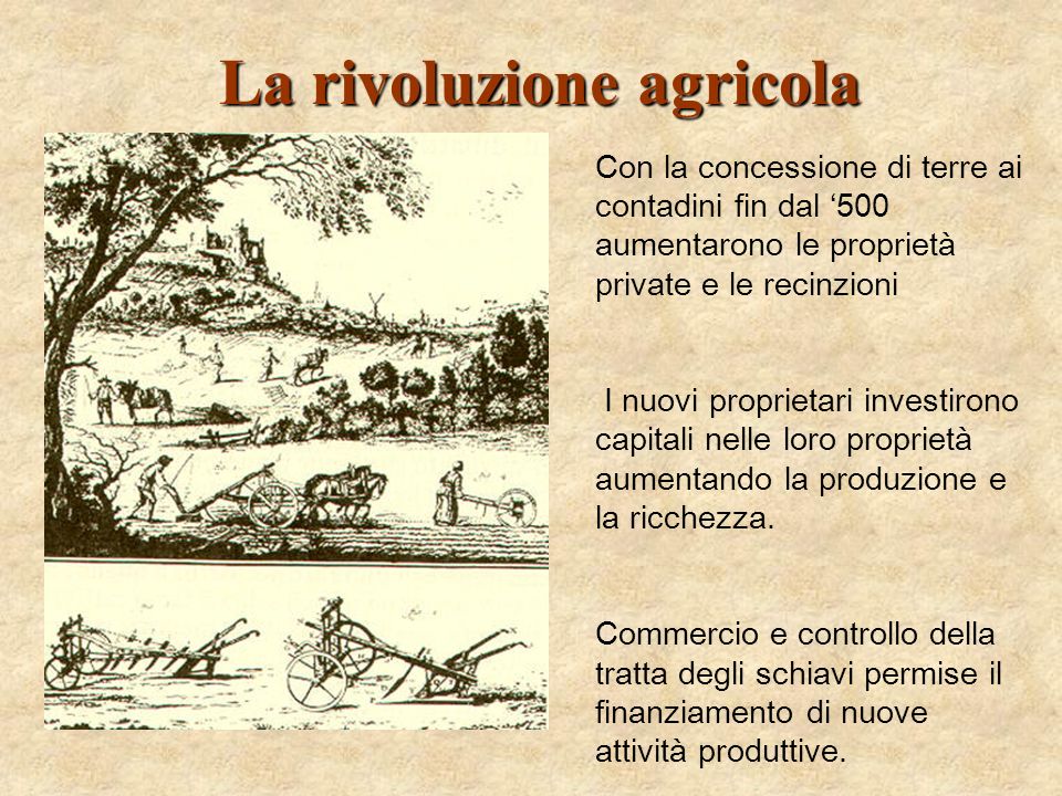 La rivoluzione agricola