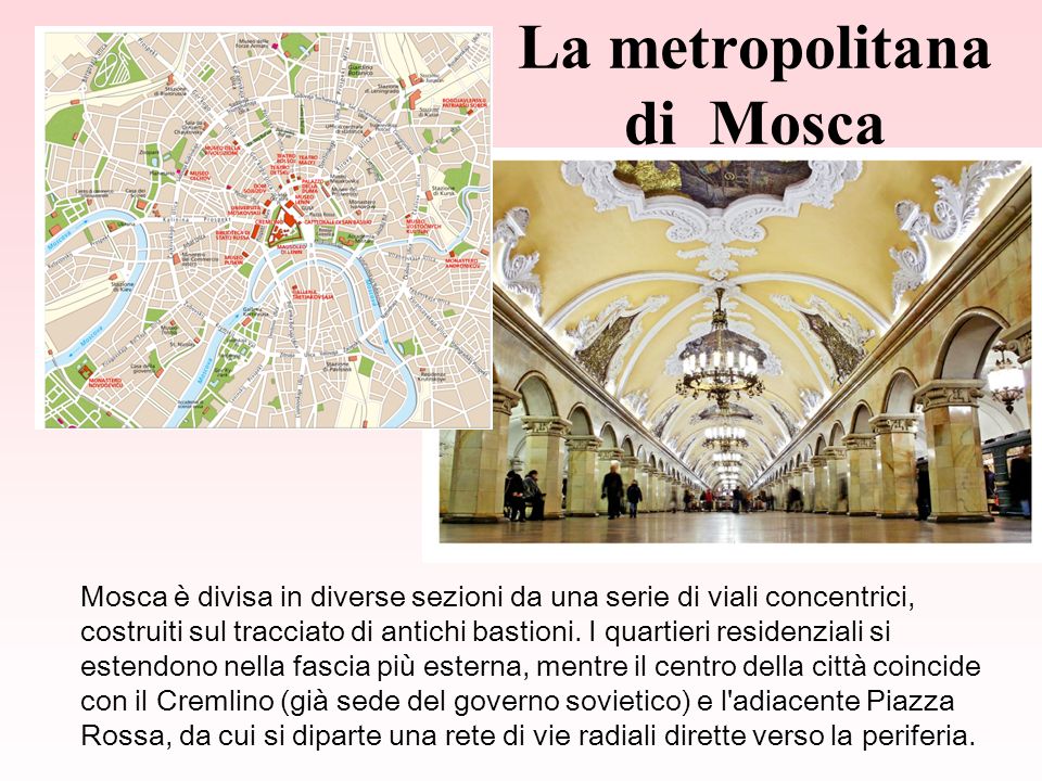 La metropolitana di Mosca