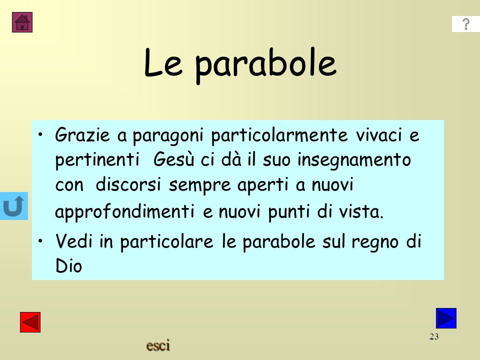 Le parabole