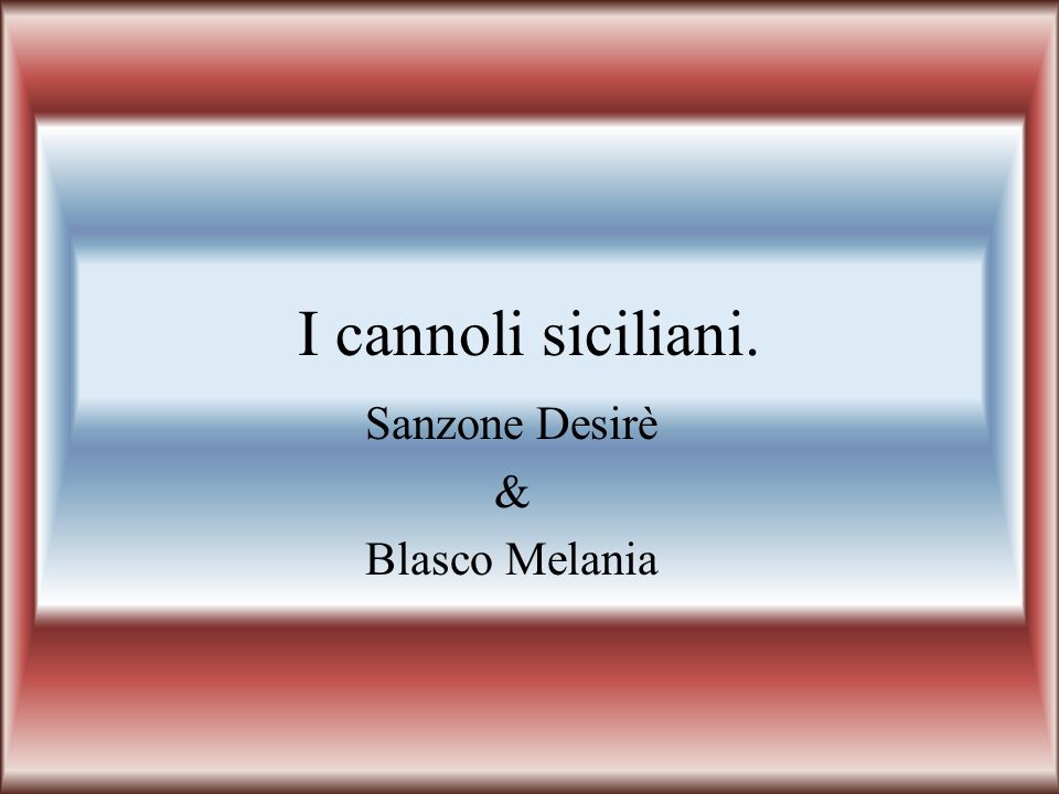 Sanzone Desirè & Blasco Melania