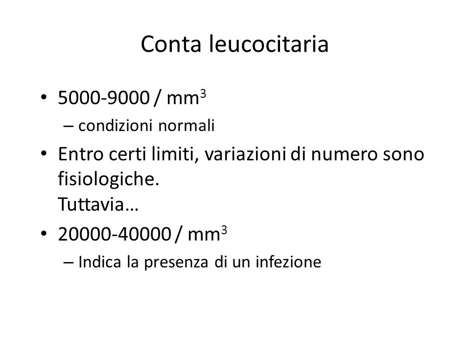 Conta leucocitaria / mm3