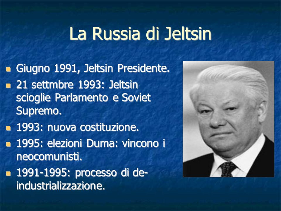 La Russia di Jeltsin Giugno 1991, Jeltsin Presidente.
