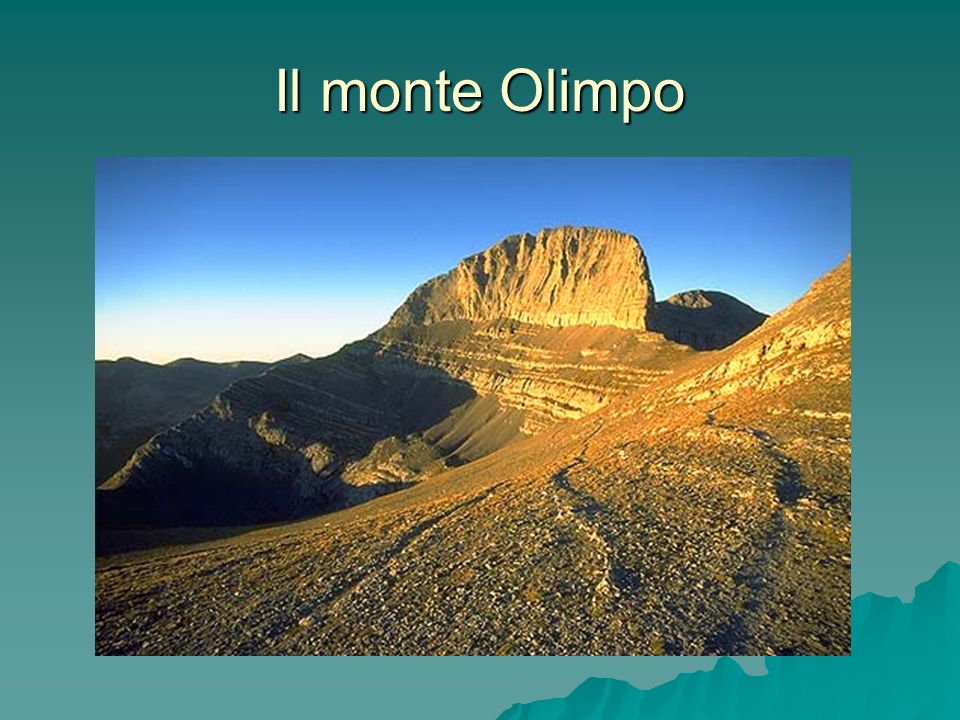 Il monte Olimpo
