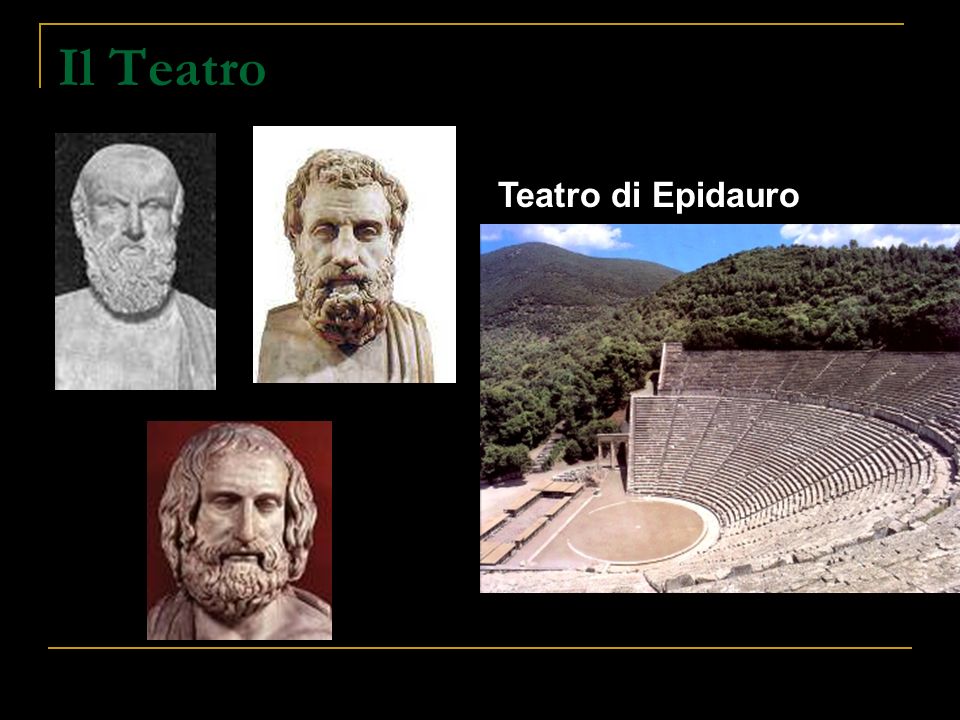 Il Teatro Teatro di Epidauro