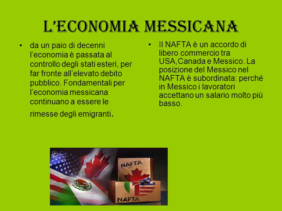 L’economia messicana