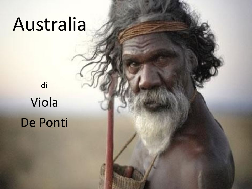Australia di Viola De Ponti