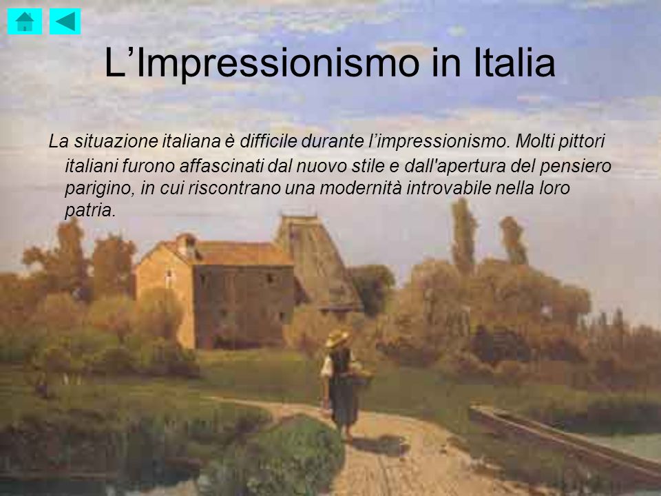 L’Impressionismo in Italia