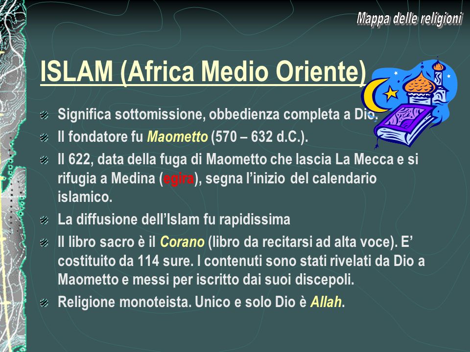 ISLAM (Africa Medio Oriente)
