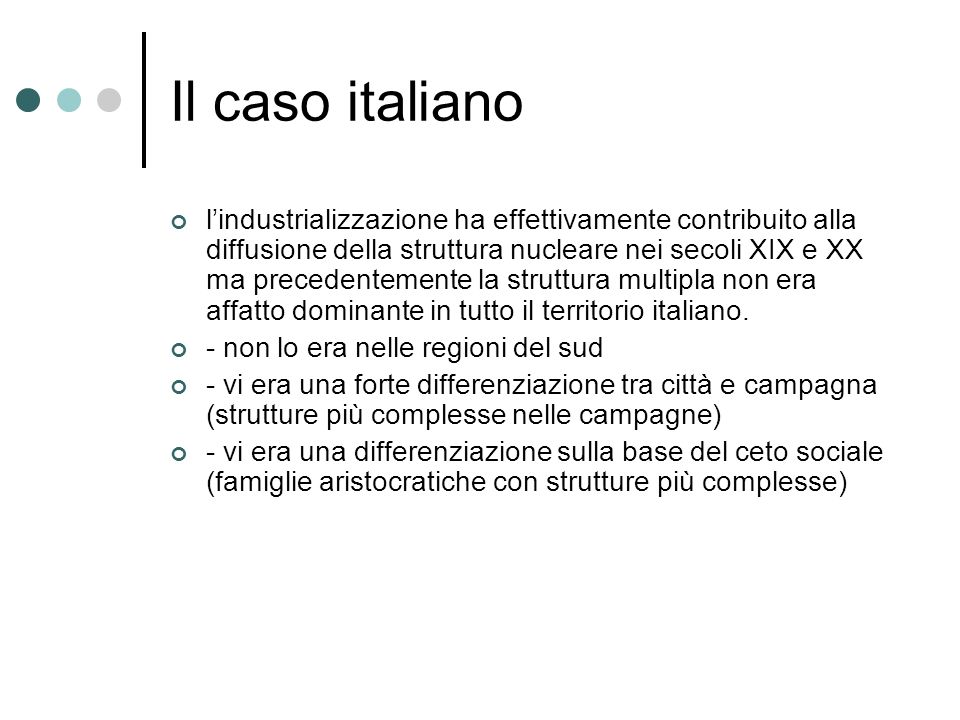 Il caso italiano