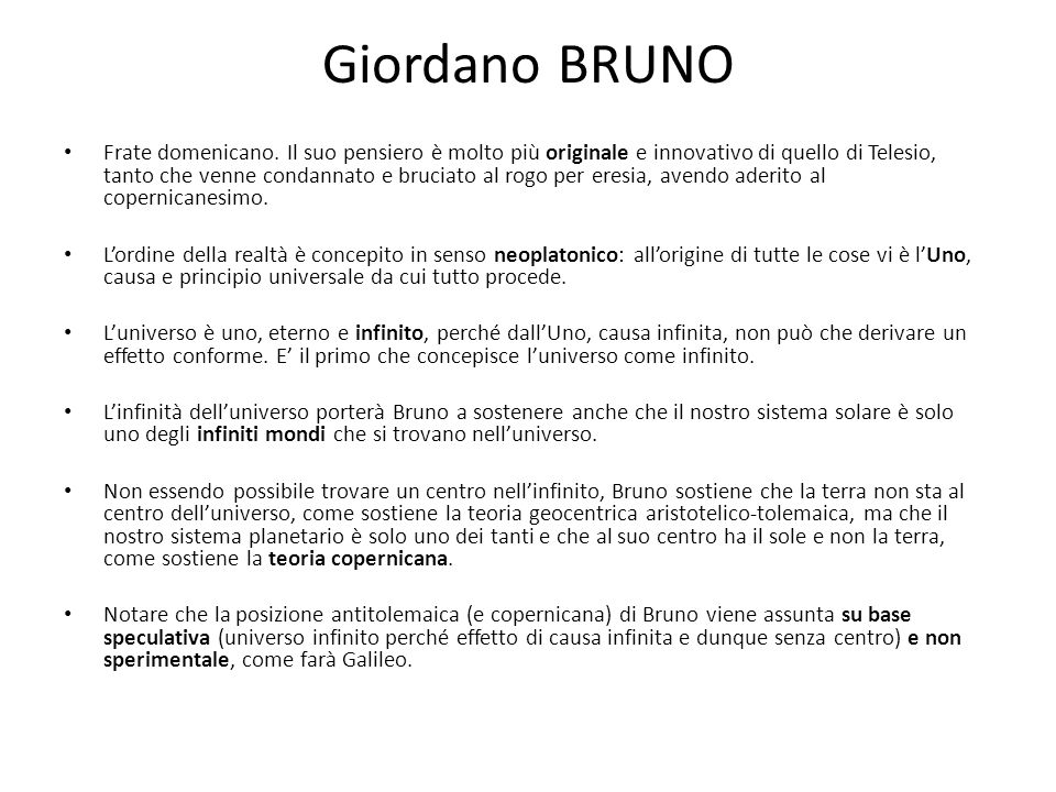 Giordano BRUNO