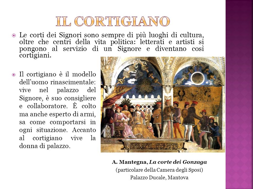 A. Mantegna, La corte dei Gonzaga