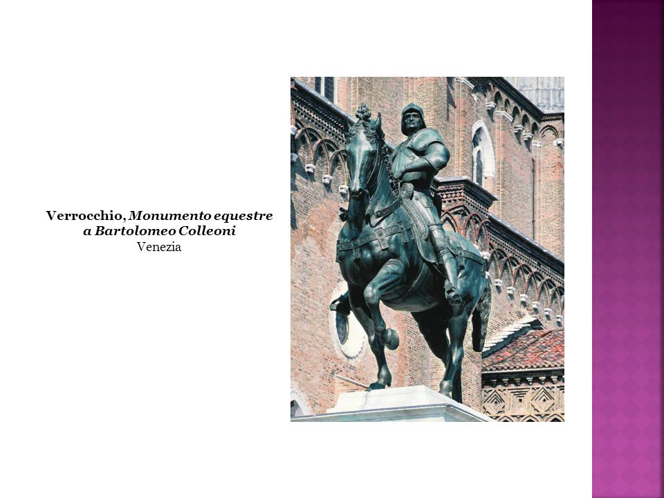 Verrocchio, Monumento equestre a Bartolomeo Colleoni