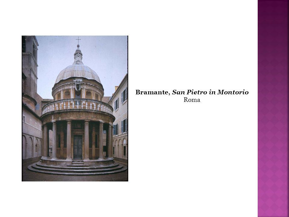 Bramante, San Pietro in Montorio