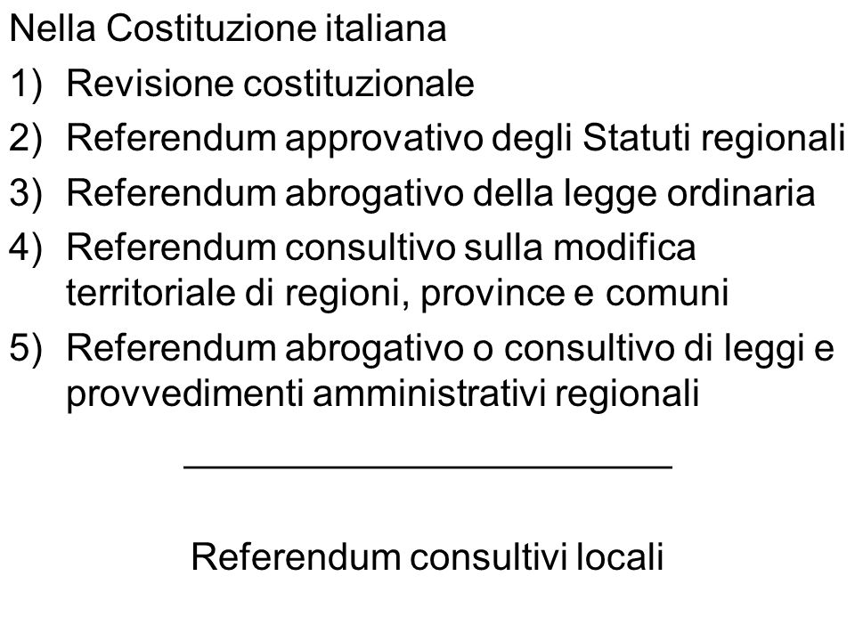Nella Costituzione italiana Revisione costituzionale