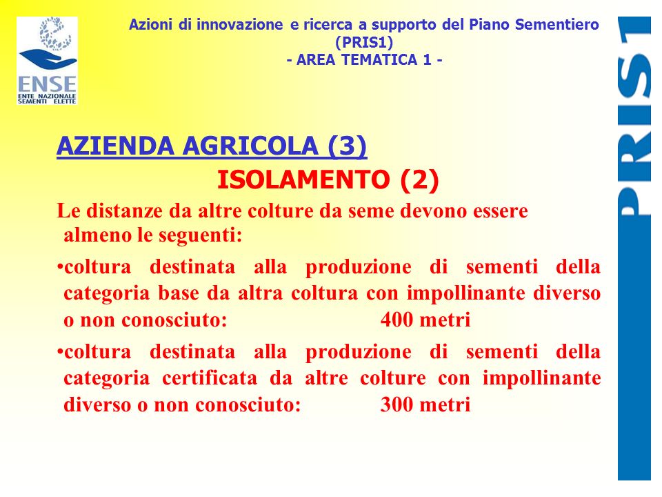 AZIENDA AGRICOLA (3) ISOLAMENTO (2)