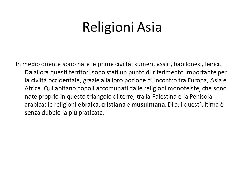 Religioni Asia