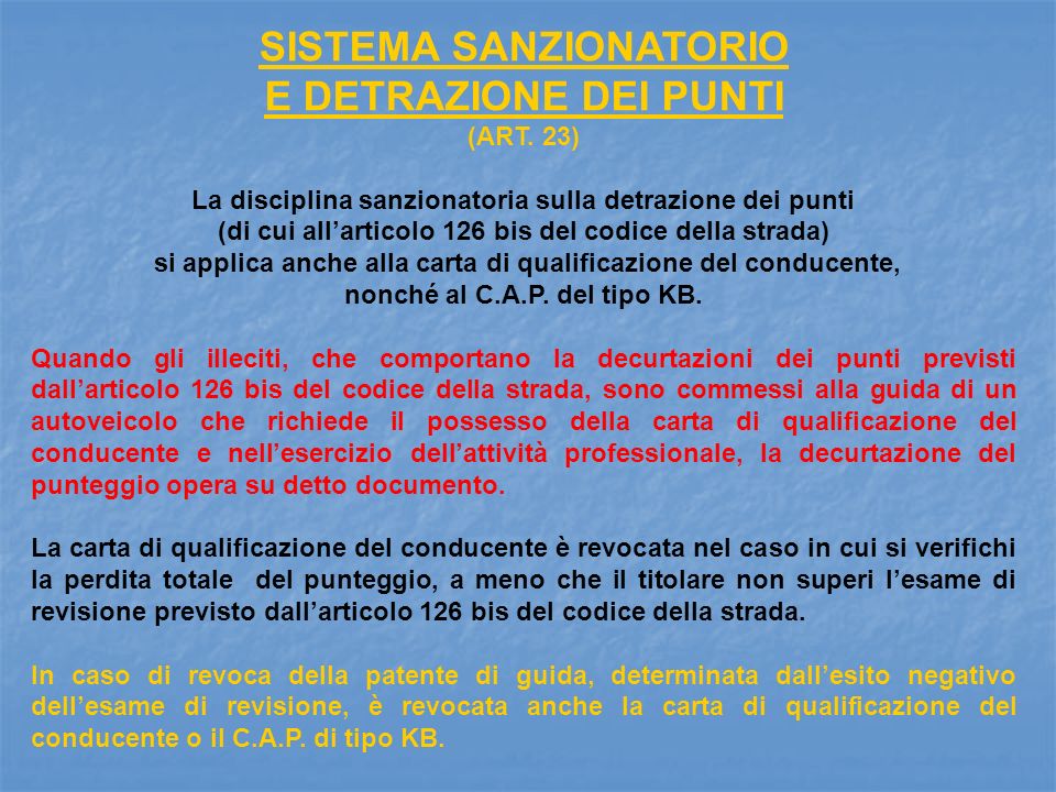 Carta Di Qualificazione Del Conducente Ppt Video Online Scaricare