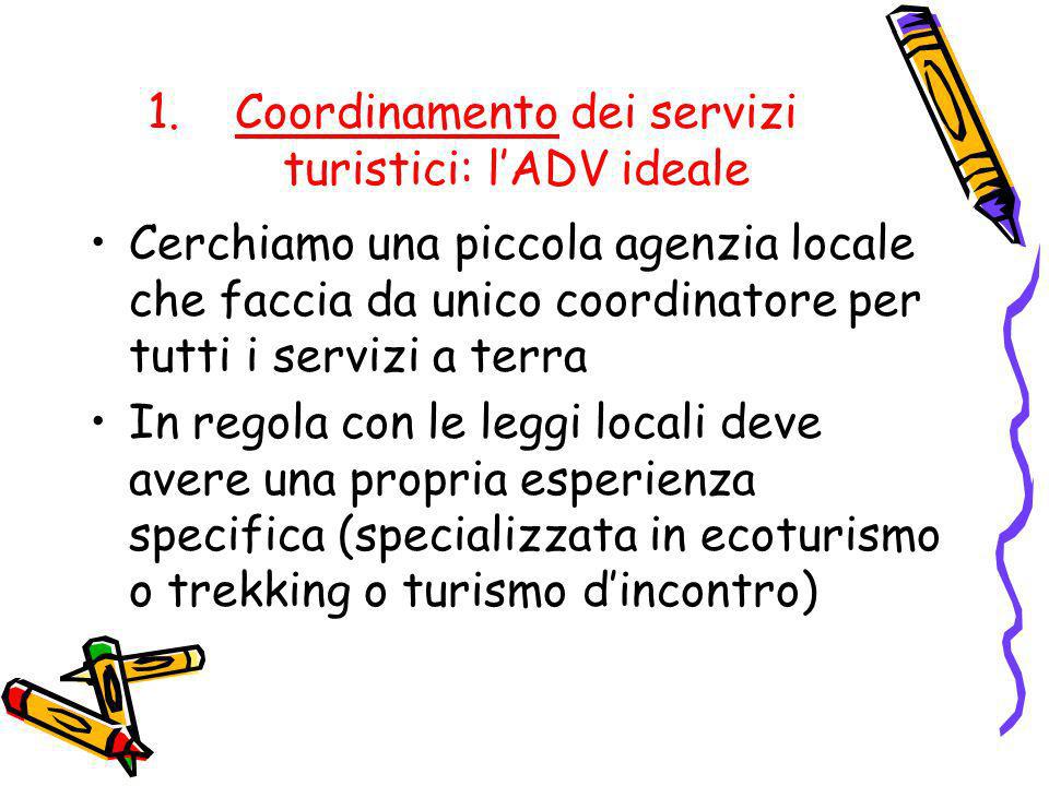 Coordinamento dei servizi turistici: l’ADV ideale