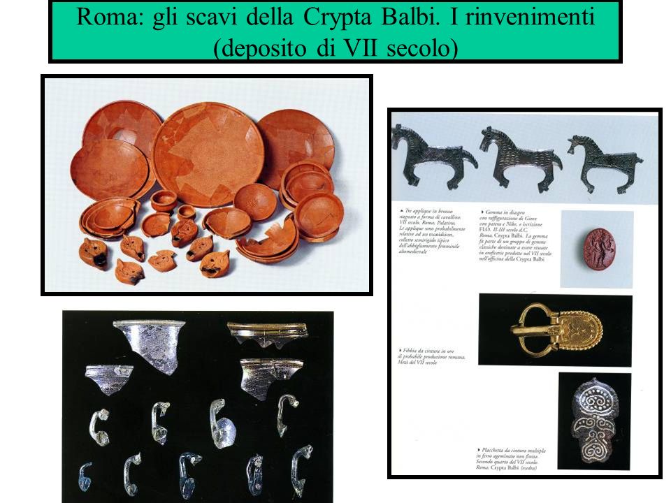 Roma: gli scavi della Crypta Balbi