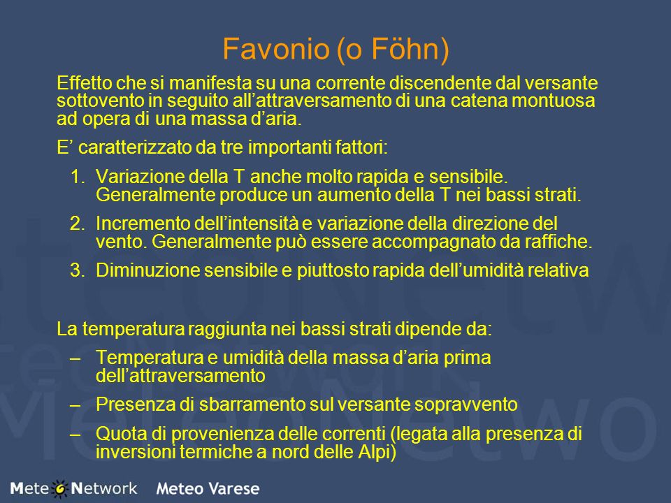Favonio (o Föhn)