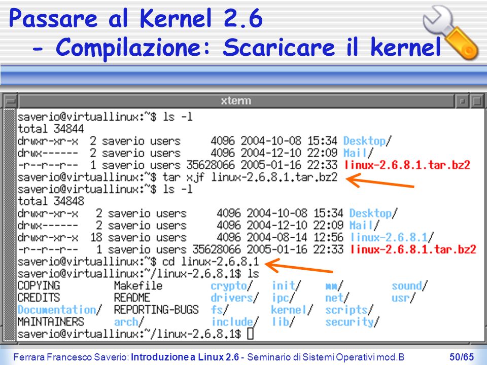 Passare al Kernel Compilazione: Scaricare il kernel