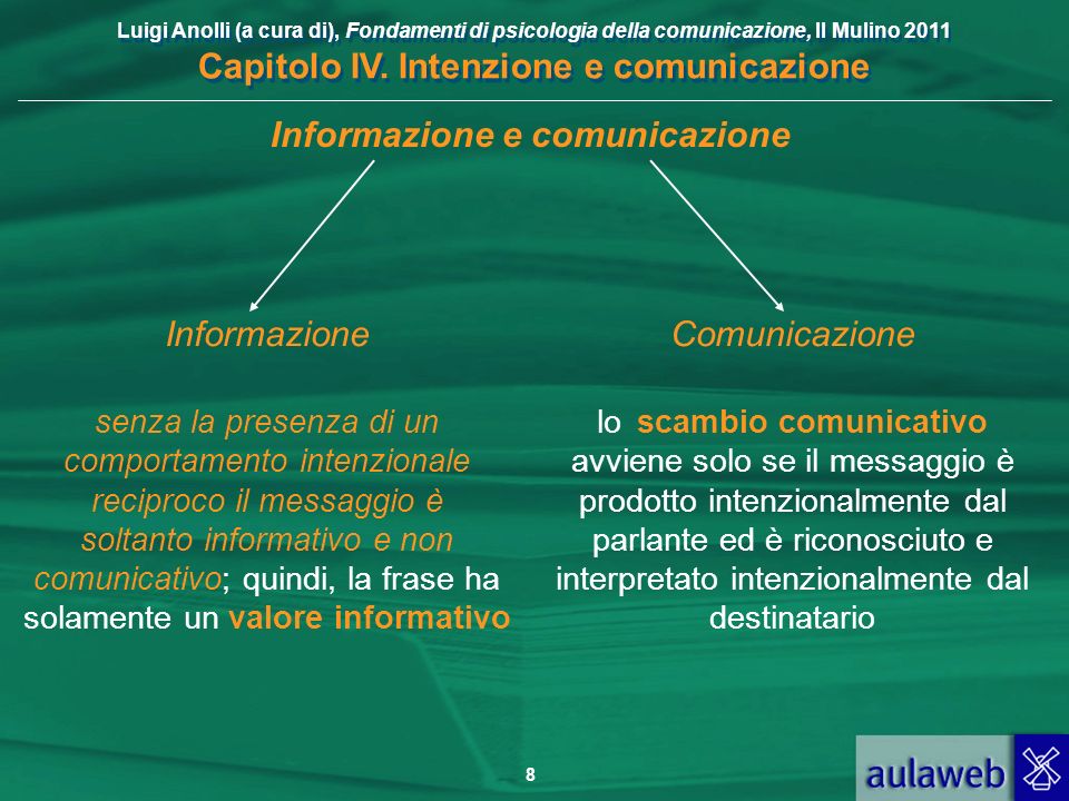 Informazione e comunicazione