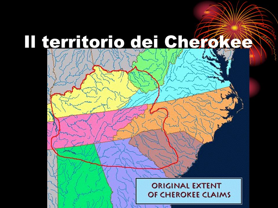 Il territorio dei Cherokee