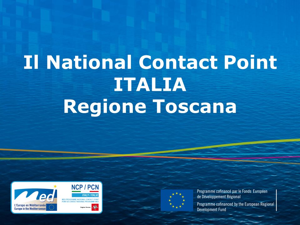 Il National Contact Point ITALIA Regione Toscana