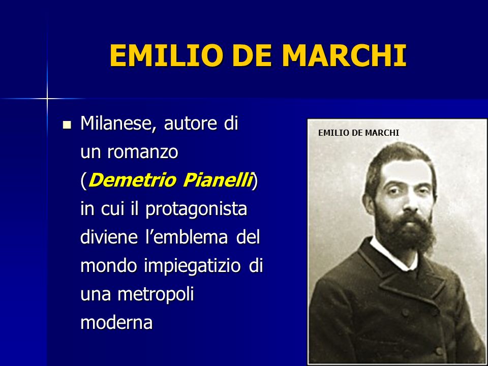 EMILIO DE MARCHI