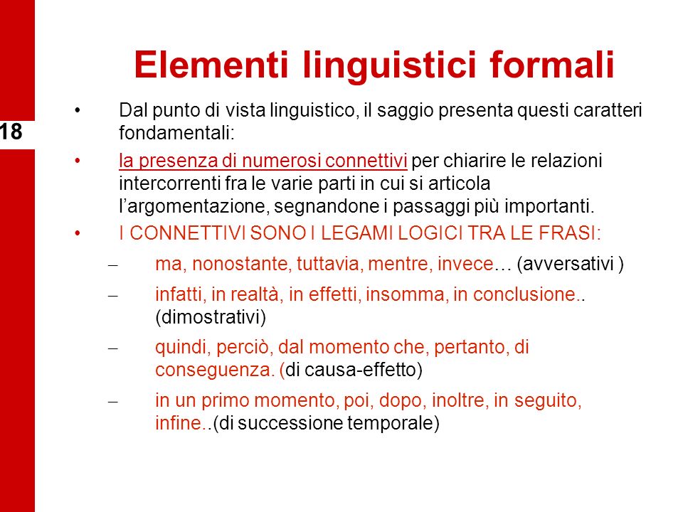 Elementi linguistici formali